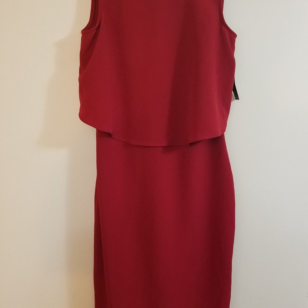NY&C Red Casual Sleeveless Dress NWT